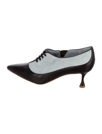 Manolo Blahnik Leather Pumps