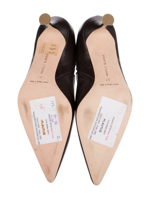 Manolo Blahnik Leather Pumps