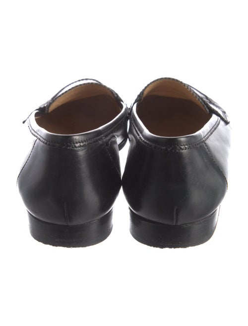 Manolo Blahnik Leather Loafers