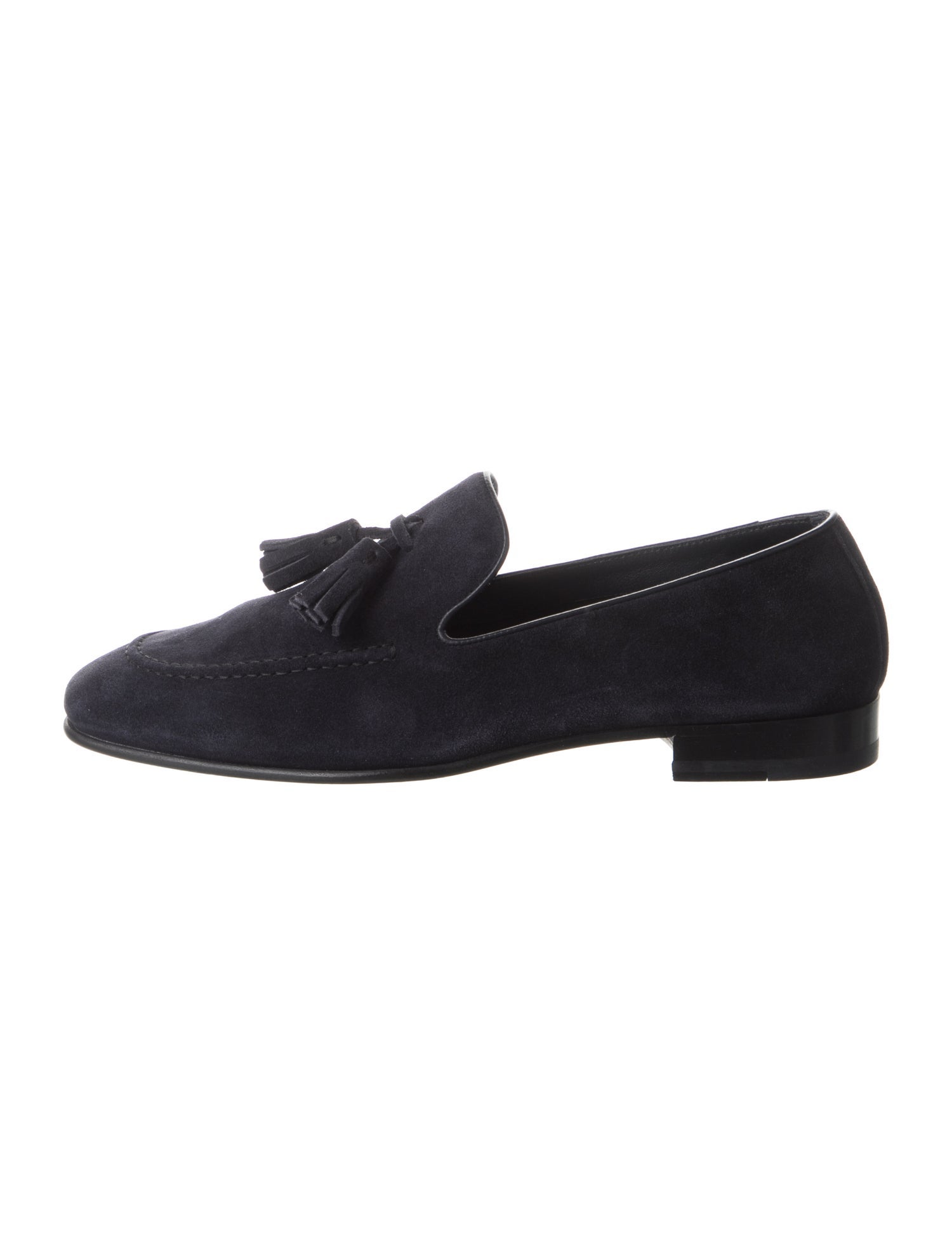 Manolo Blahnik Suede Dress Loafers