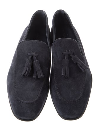 Manolo Blahnik Suede Dress Loafers