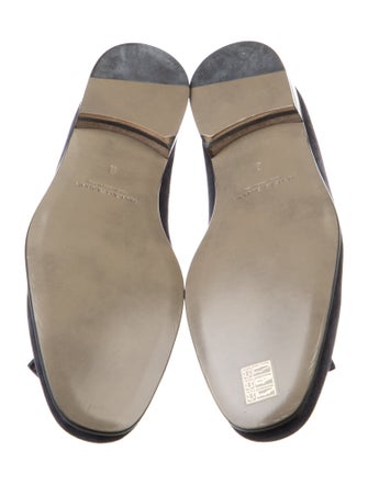 Manolo Blahnik Suede Dress Loafers