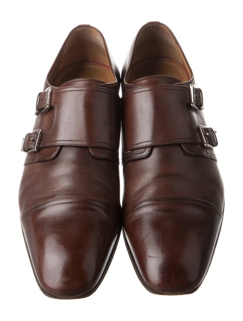 Christian Louboutin Leather Monk Straps