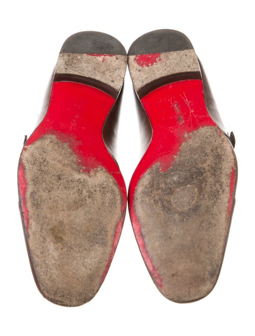 Christian Louboutin Leather Monk Straps