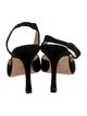 Manolo Blahnik Suede Slingback Pumps