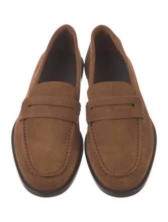 Manolo Blahnik Suede Loafers