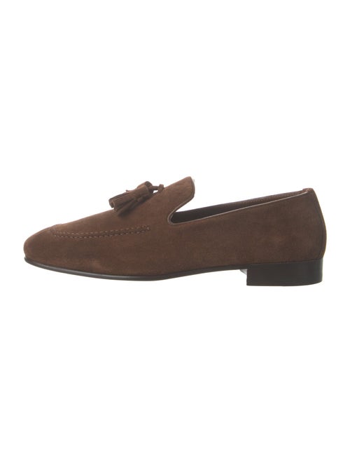 Manolo Blahnik Suede Loafers