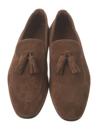 Manolo Blahnik Suede Loafers