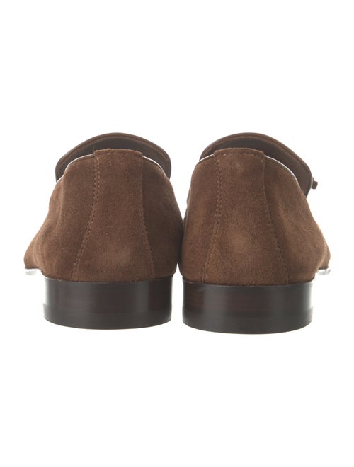 Manolo Blahnik Suede Loafers