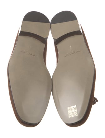 Manolo Blahnik Suede Loafers