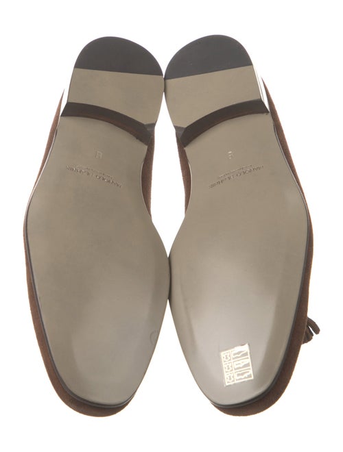 Manolo Blahnik Suede Loafers