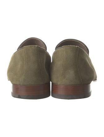 Manolo Blahnik Suede Loafers