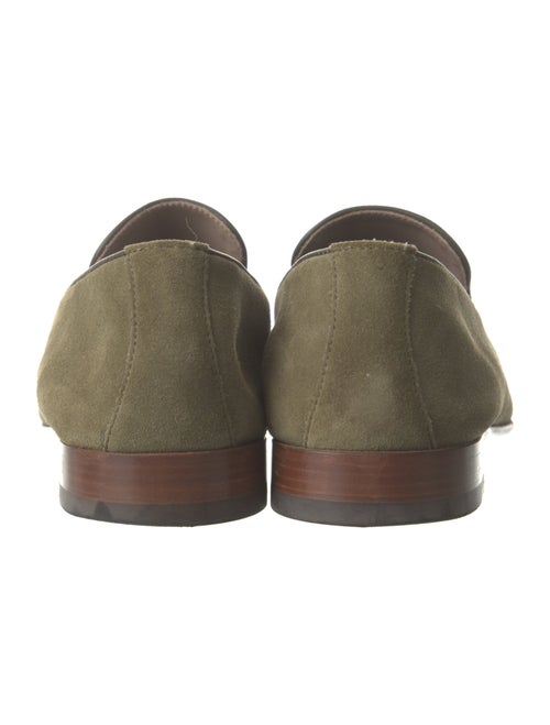Manolo Blahnik Suede Loafers