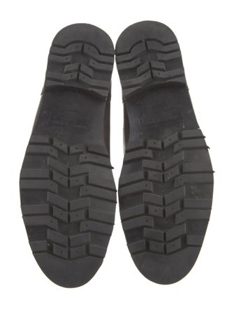 Manolo Blahnik Leather Lace-Up Boots