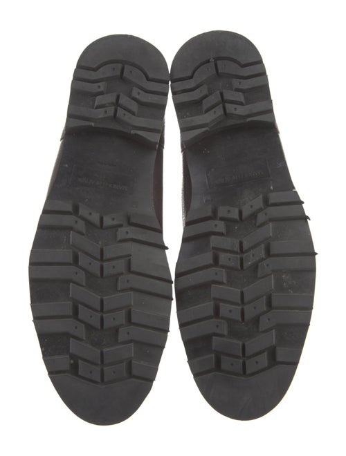 Manolo Blahnik Leather Lace-Up Boots