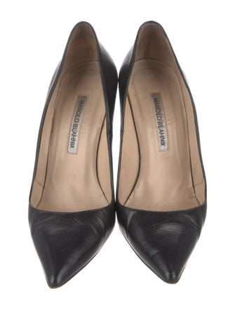 Manolo Blahnik Leather Pumps