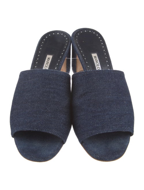 Manolo Blahnik Slides