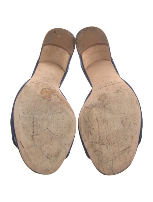 Manolo Blahnik Slides