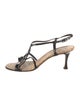Manolo Blahnik Patent Leather Slingback Sandals