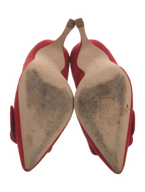 Manolo Blahnik Suede Pumps