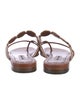 Manolo Blahnik Leather Slides