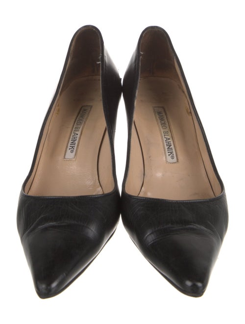 Manolo Blahnik Leather Pumps