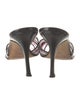 Manolo Blahnik Leather Slides