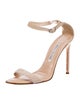 Manolo Blahnik Patent Leather Sandals