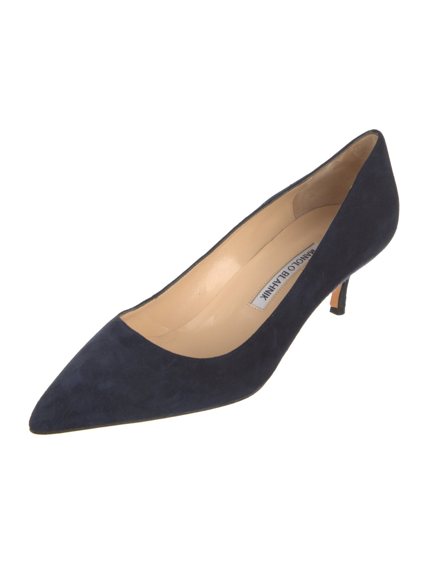 Manolo Blahnik Suede Pumps