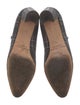 Manolo Blahnik Wool Printed Pumps