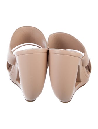 Manolo Blahnik Suede Slides