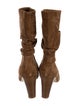 Manolo Blahnik Suede Boots