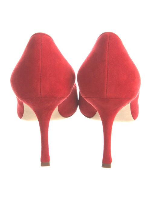 Manolo Blahnik Suede Pumps