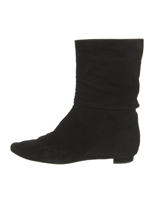 Manolo Blahnik Suede Boots