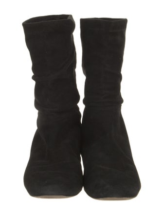 Manolo Blahnik Suede Boots