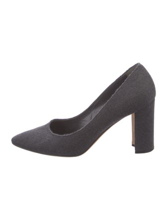 Manolo Blahnik Wool Pumps