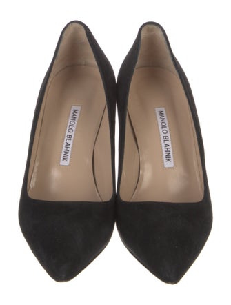 Manolo Blahnik Suede Pumps