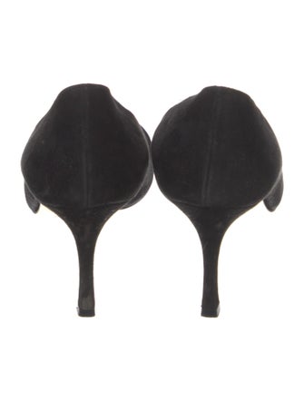 Manolo Blahnik Suede Pumps