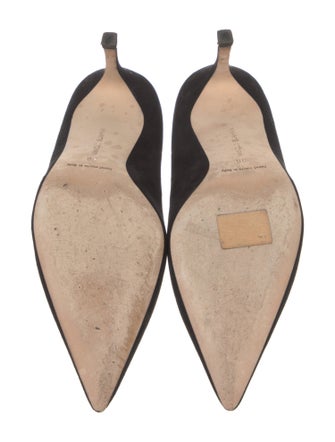 Manolo Blahnik Suede Pumps
