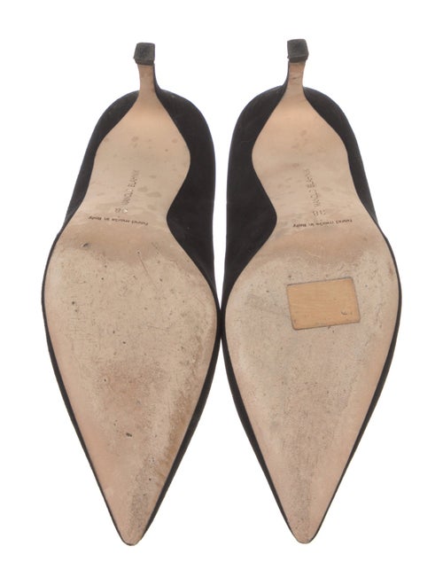 Manolo Blahnik Suede Pumps