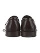 Manolo Blahnik Embossed Leather Loafers