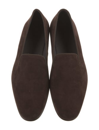 Manolo Blahnik Suede Loafers