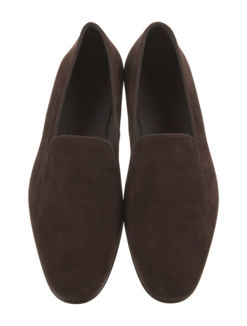 Manolo Blahnik Suede Loafers