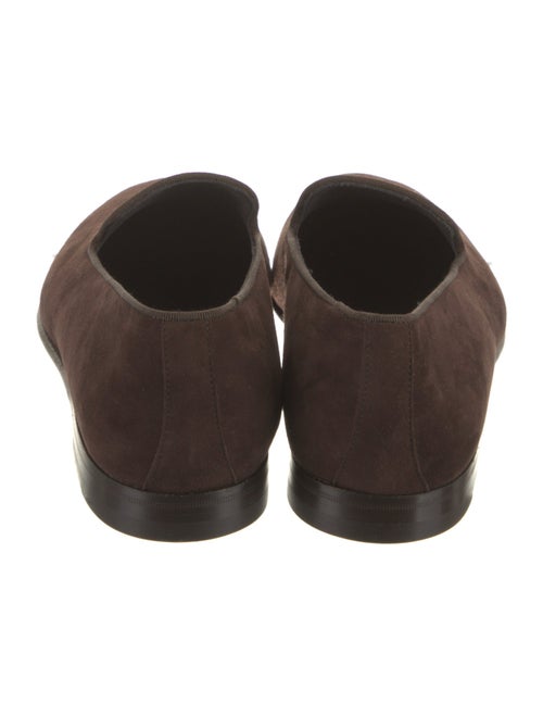 Manolo Blahnik Suede Loafers