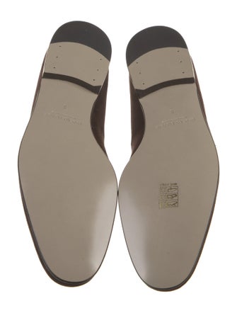 Manolo Blahnik Suede Loafers