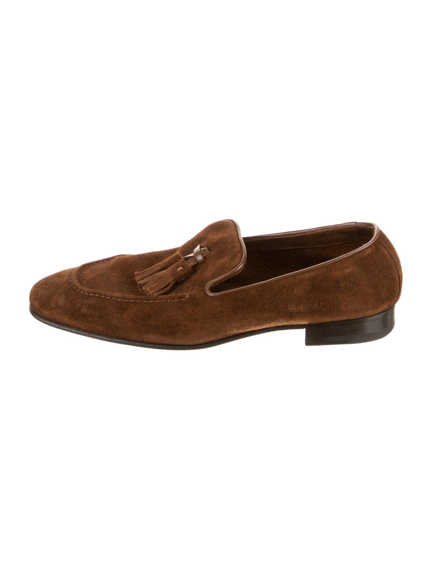 Manolo Blahnik Suede Loafers