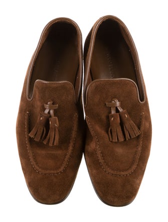 Manolo Blahnik Suede Loafers