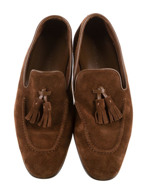 Manolo Blahnik Suede Loafers