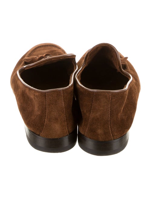 Manolo Blahnik Suede Loafers