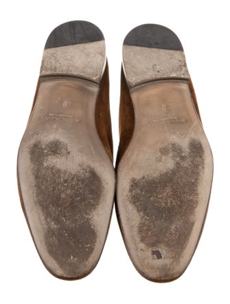 Manolo Blahnik Suede Loafers